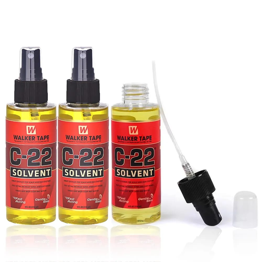 Walker C22 Solvent, C22 Remover | Wig Remover | Wig Cleaner | Wig's Residue Cleaner | C22 Cleaner | Size 4oz(118ml)