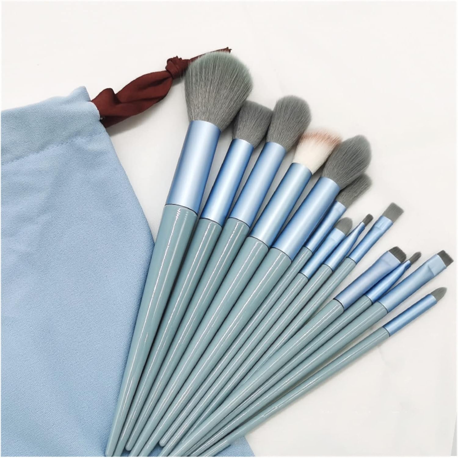 13 Pcs Makeup Brush Set Soft hair Loose Powder Eyeshadow Concealer Contour Eyeliner brush Foundation Beauty Cosmetic tools