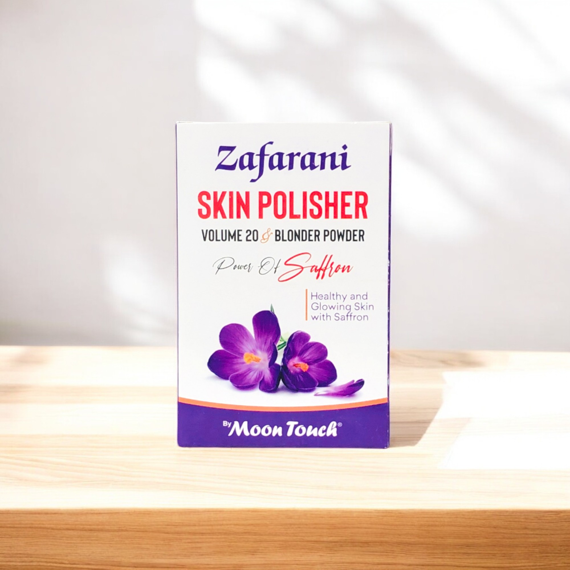 Moon Touch Zafarani Skin Polish Mini Set 50g - Professional Skin Polisher for Smooth & Radiant Skin