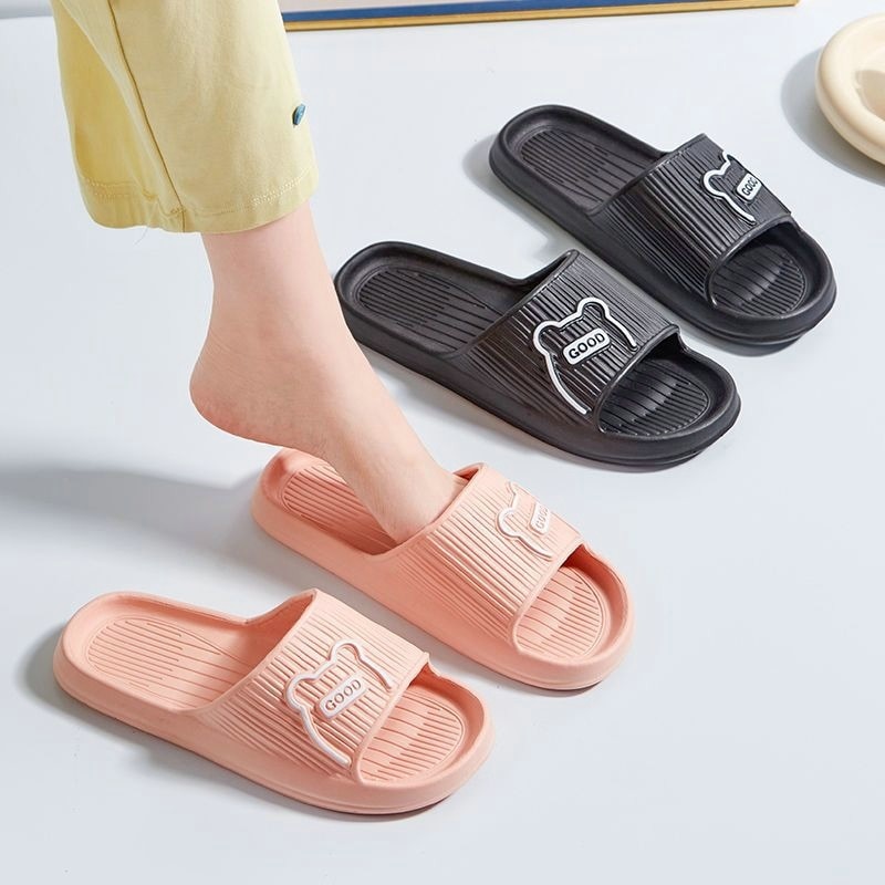 Summer Beach Thick Platform Slipper Sandals Women Eva Slippers Couple Home Flip Flops