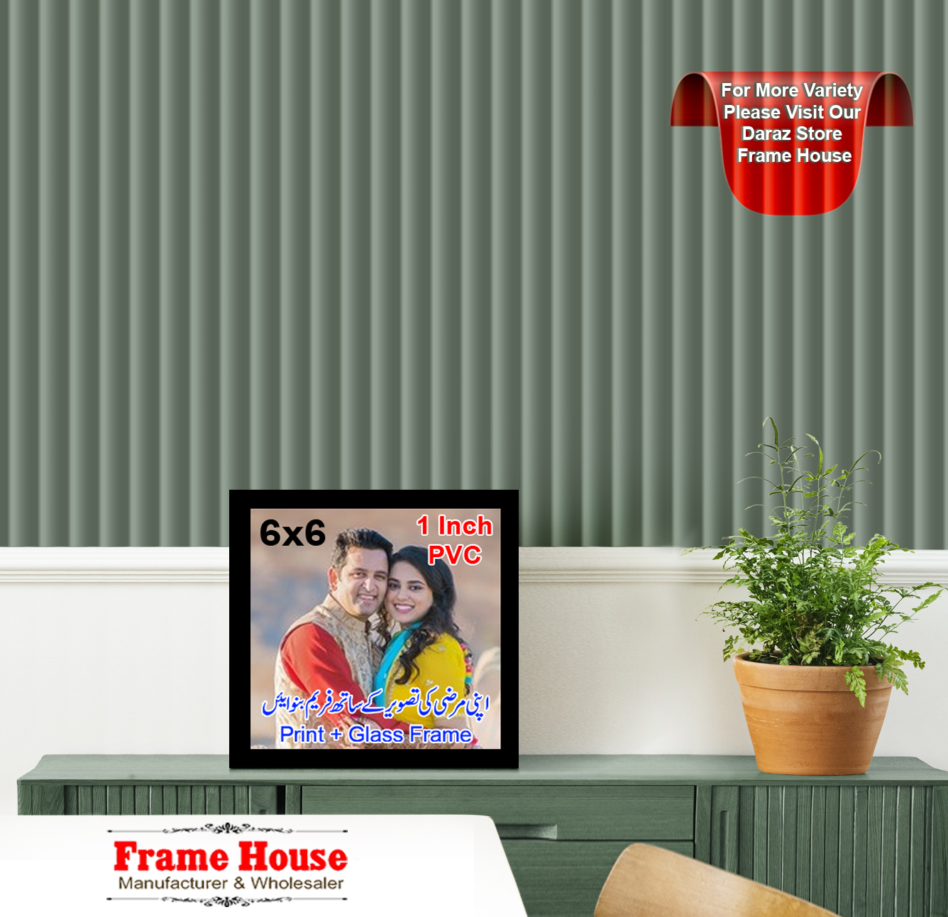 Customized Black Photo Frame with High Transparency Glass Modern Polymer Design Multiple Sizes Available