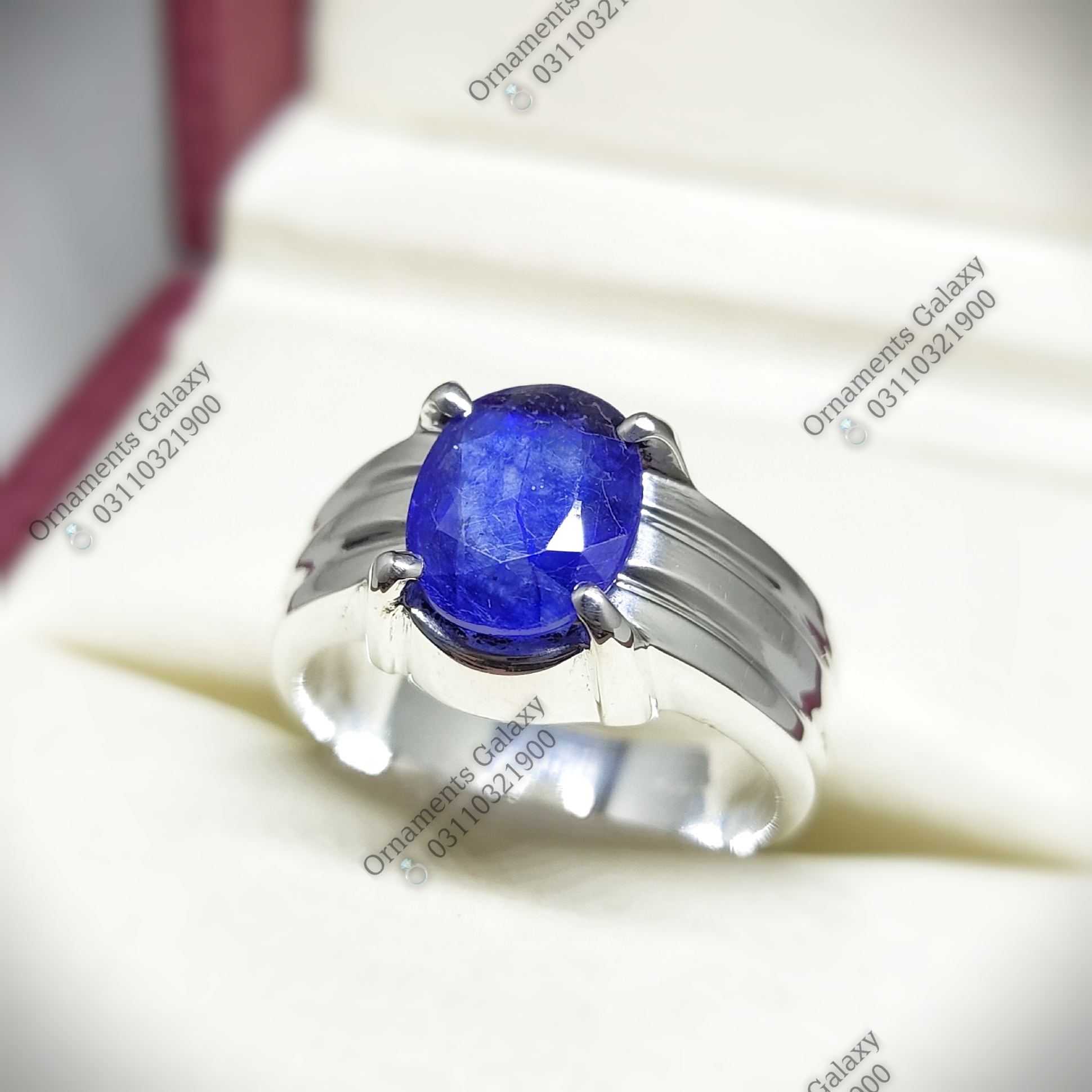 Natural 2.5 Carat on sale Blue Sapphire Women Ring Sterling Silver 925 Handmade Neelam Ring Oval Cut Sapphire Ring Royal Blue Sapphire Ring