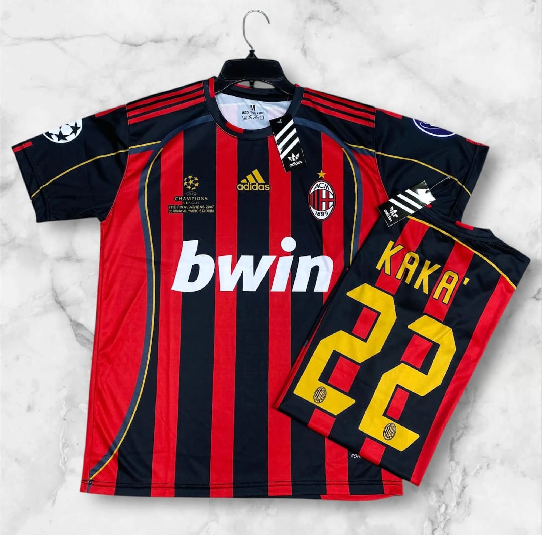 Milan Home  (2006/07) Season KAKA #33 Premium Quality football jersey
