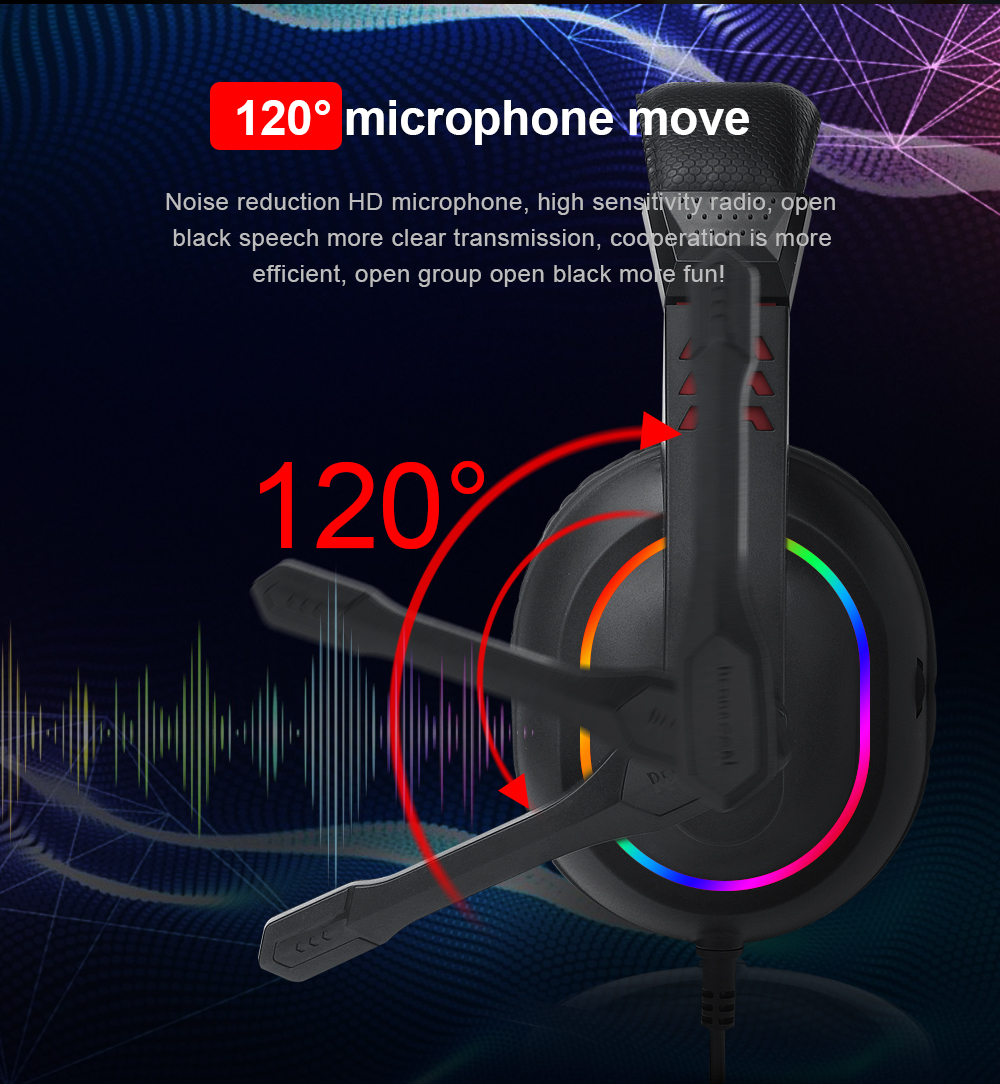 Redragon H120-RGB Ares RGB Gaming Headset with Mic 40mm Drivers 9 19161a446a98c6922f2607d07528ab71