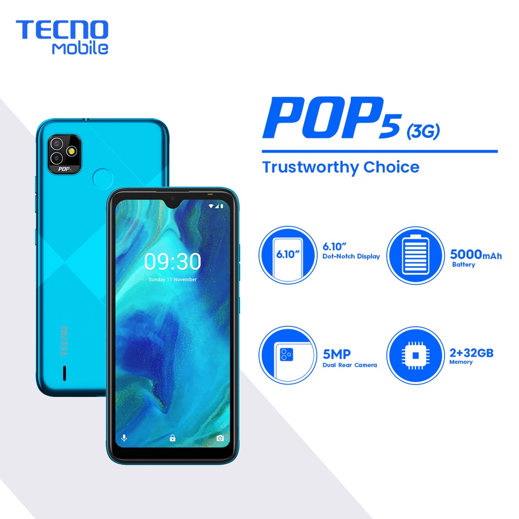 tecno pop 5 specification