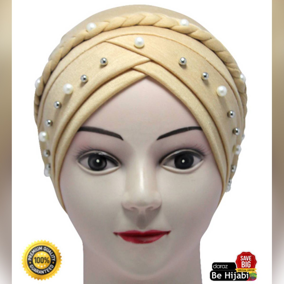 skin Muslim Hijab Cap Turban Stretch Hat Braid Hijab inner