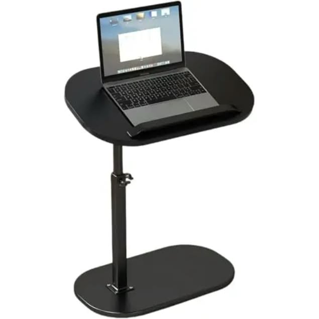 Adjustable Height Laptop Table, Computer Table, Gaming Table, Study Table, Tables with storage Shelves, Side Table, Bed Side Table,  available in 8 colors Combinations, Modern Computer Table, Writing Table,Study Table, Size (27 inch Length, 16 inch Width)