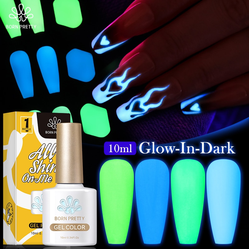 Glow in the dark on sale gel nail polish near me