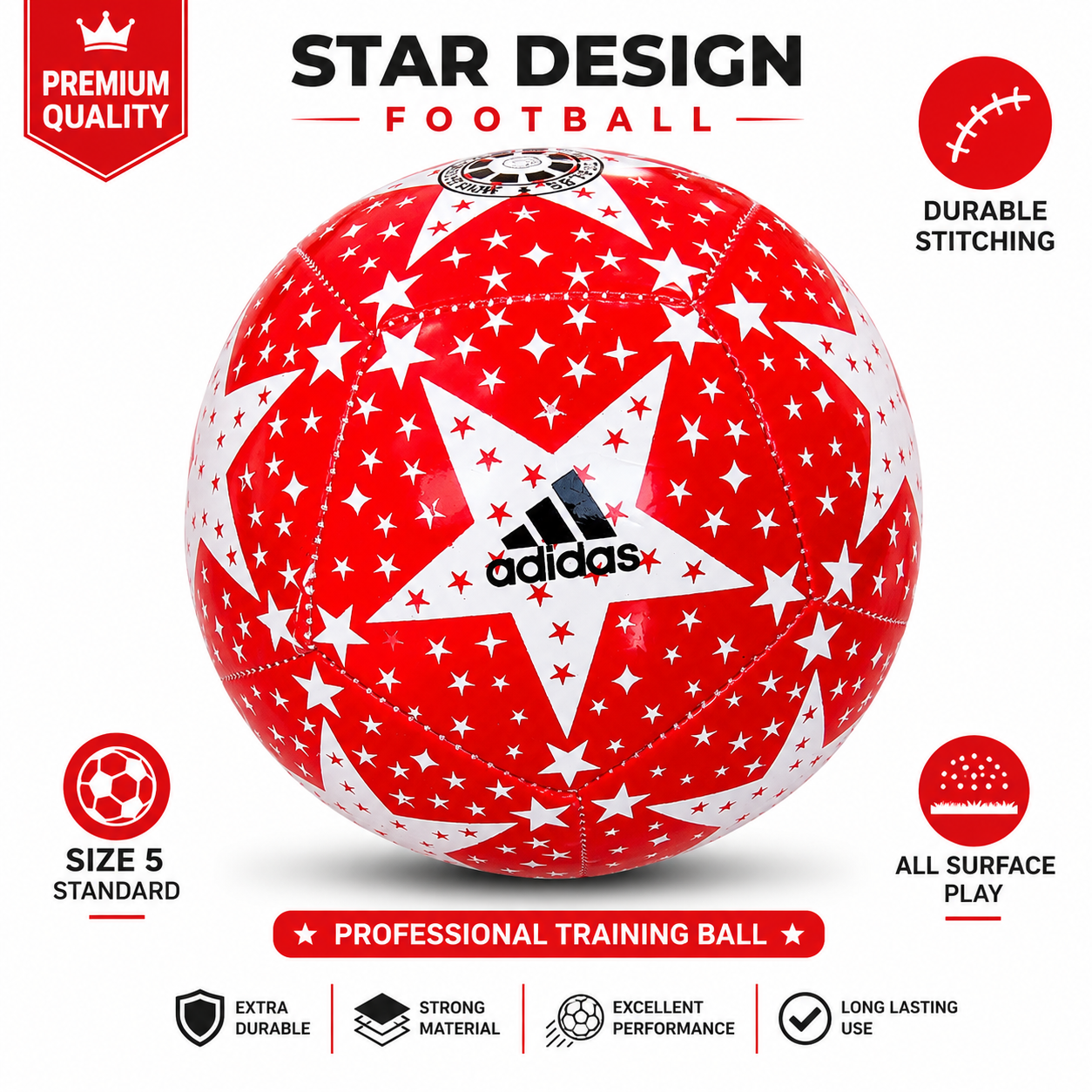 Royaleo Premium Hybrid Mini Football  High Quality Rexine Size 1 Kids Training & Fun Ball  Durable Export Quality Mini Soccer Ball for Children  Wholesale Bulk Offer Available  Football With Air  Football For kids  Kick Prof Football