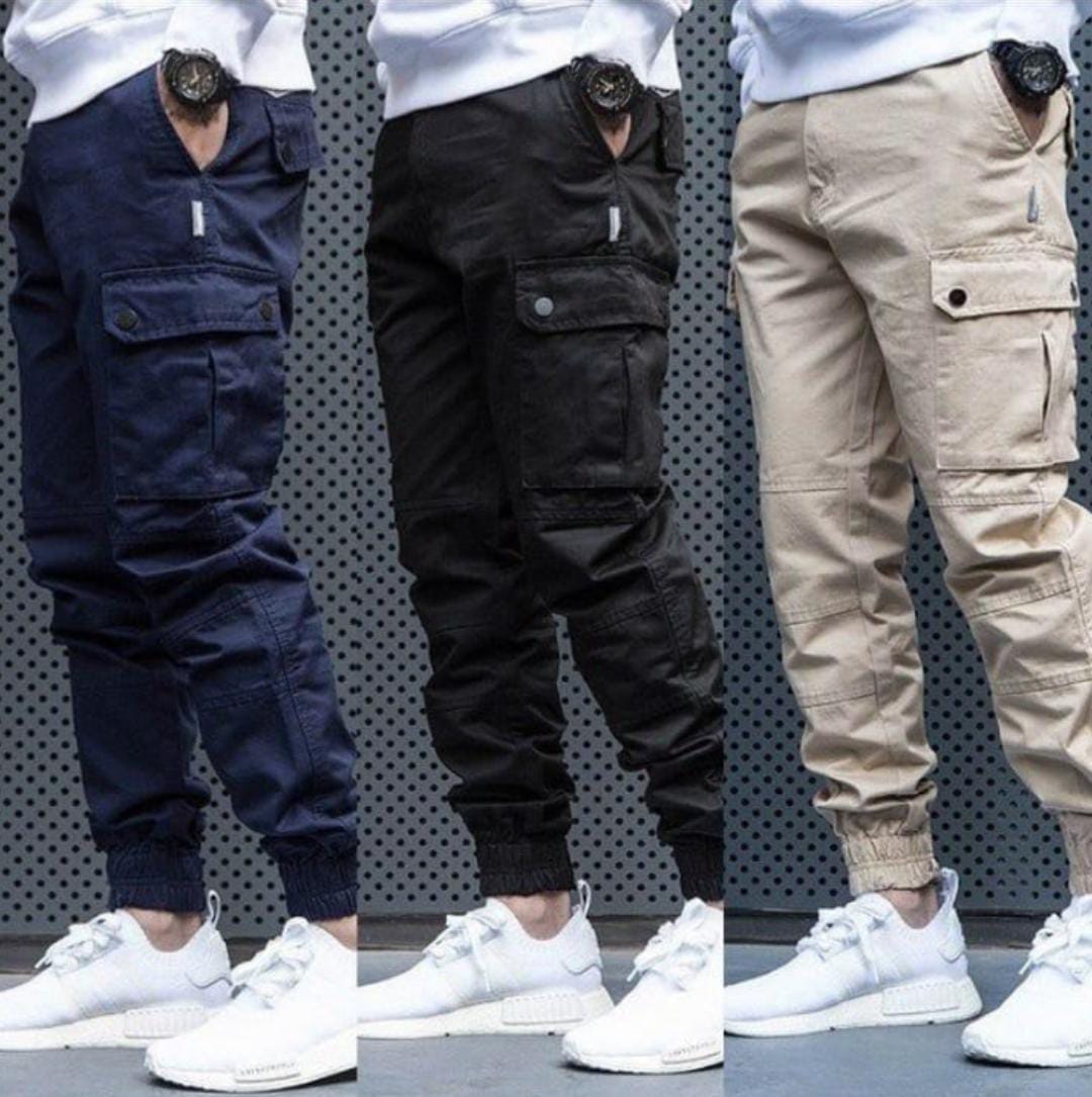 Cargo Trousers for Men 6 Pockets Trousers
