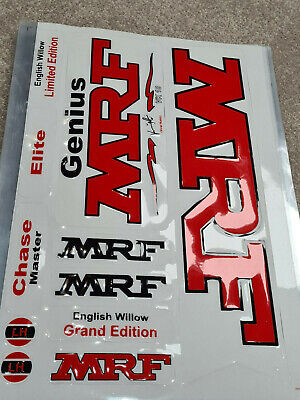 3d embossed sticker MRF  bat sticker