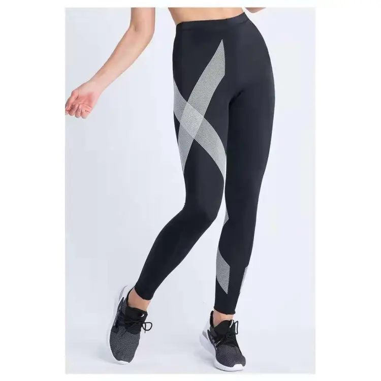 【Footprint】 KBK Women Compression Pants Full Length High Waist Yoga Pants  Running Leggings ZUMBA Dance Leggings ZM999