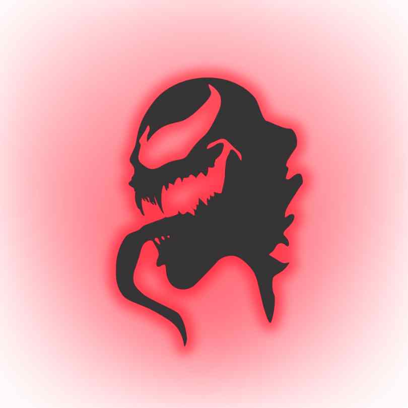 VENOM MODEL,gaming room decorations, Venom light model, gaming models,