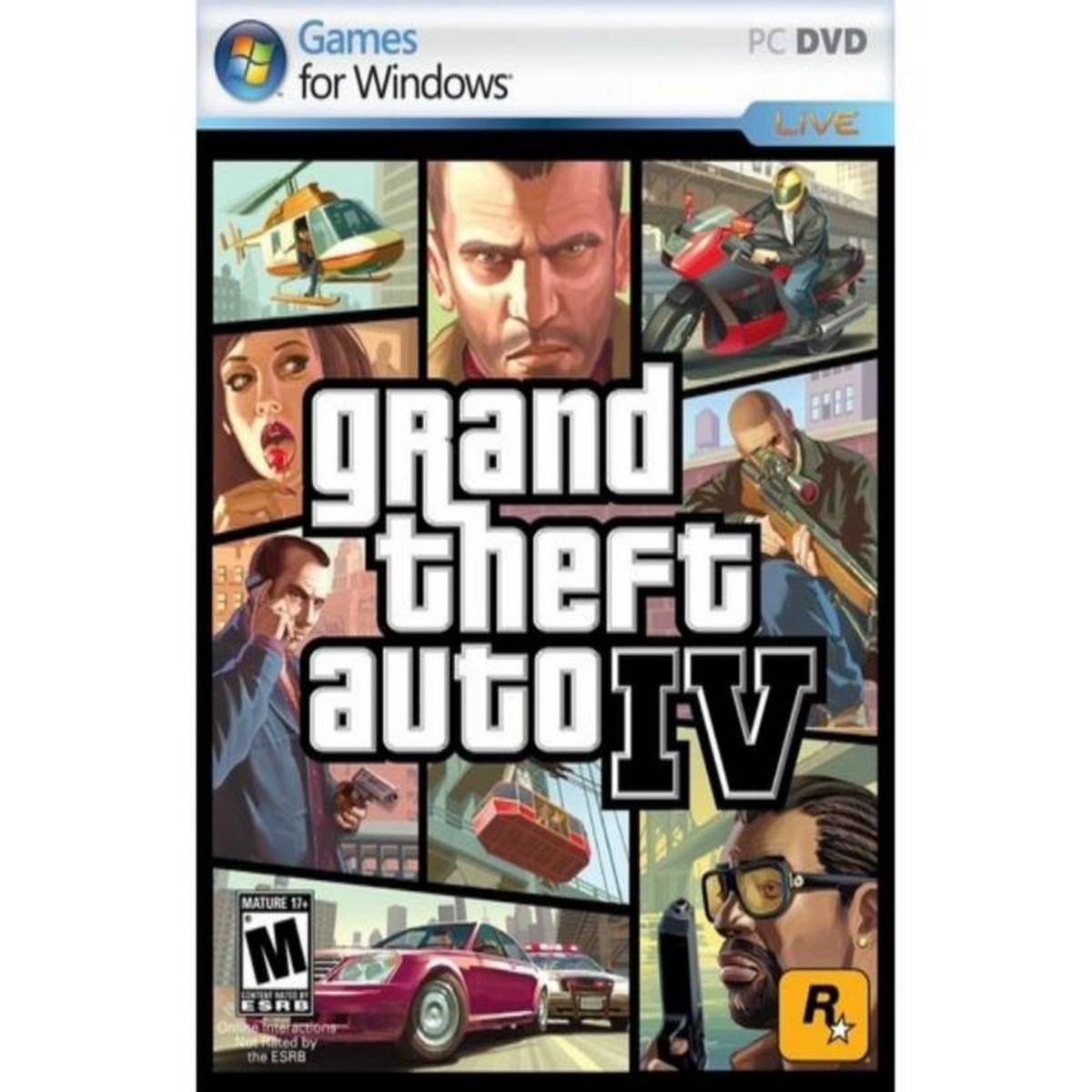 GTA 4 pc game | gta iv game for pc | 4 DVD Pack | full version