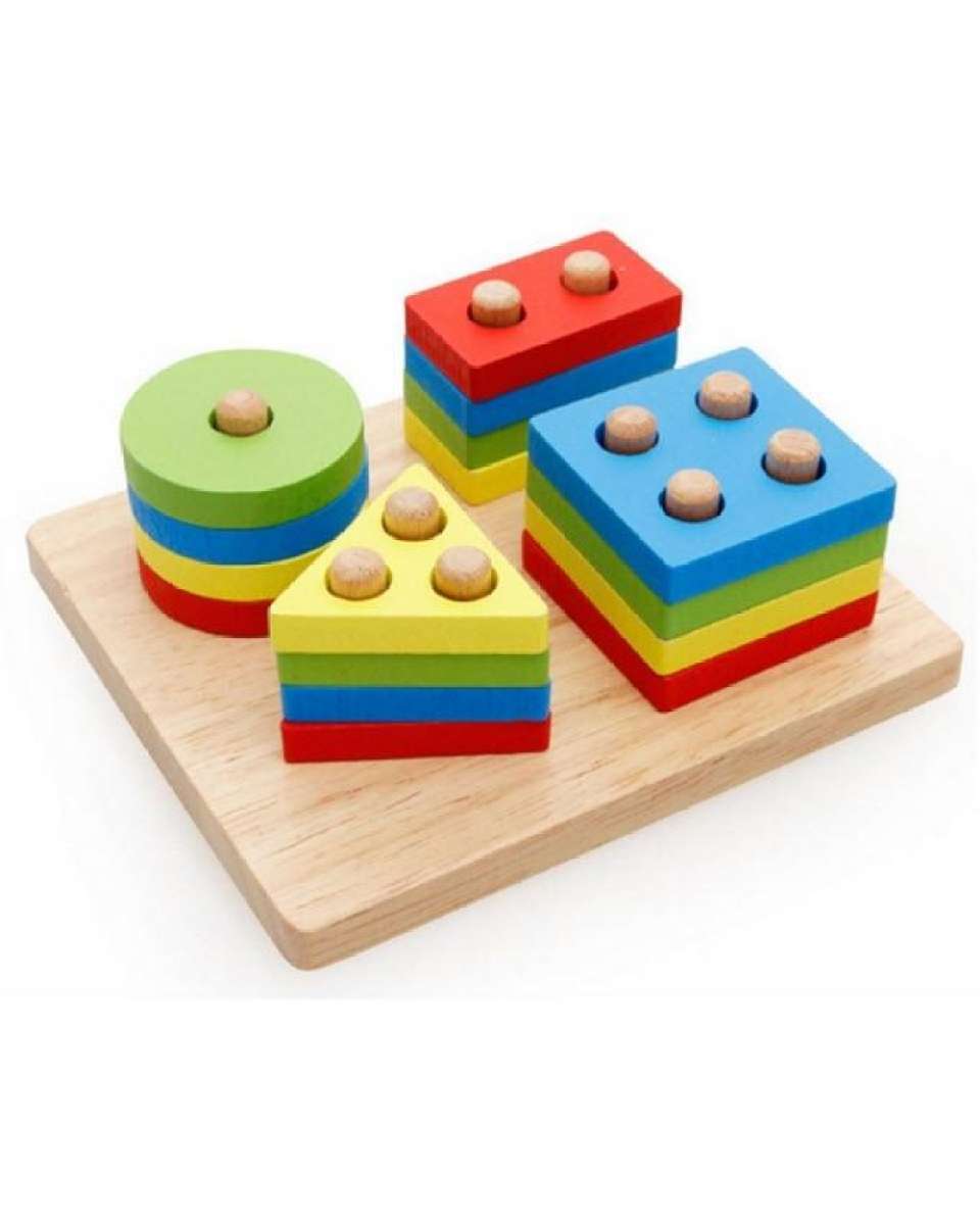 Children's Educational Toy - Shapes Learning Kit - Multicolor
