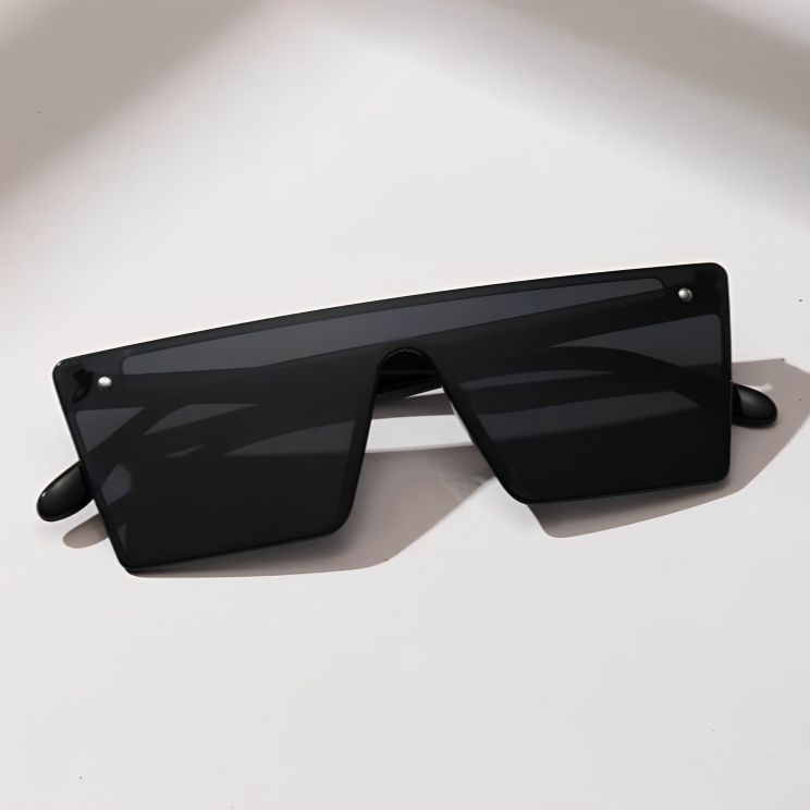 HD Vision Fashion Sunglasses – Trendy Oversized Frame | 100% UV Protection | Street Style Essential