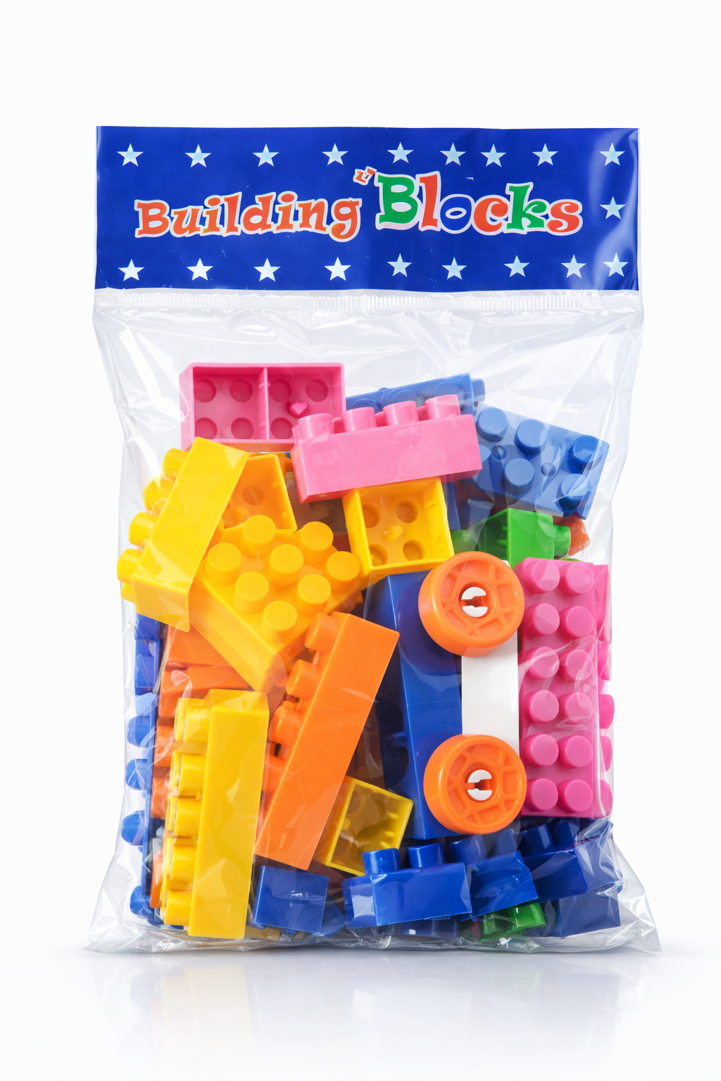 Kids Building Blocks Toy Set – Colorful Educational Construction Blocks for Toddlers Learning & Creative Play