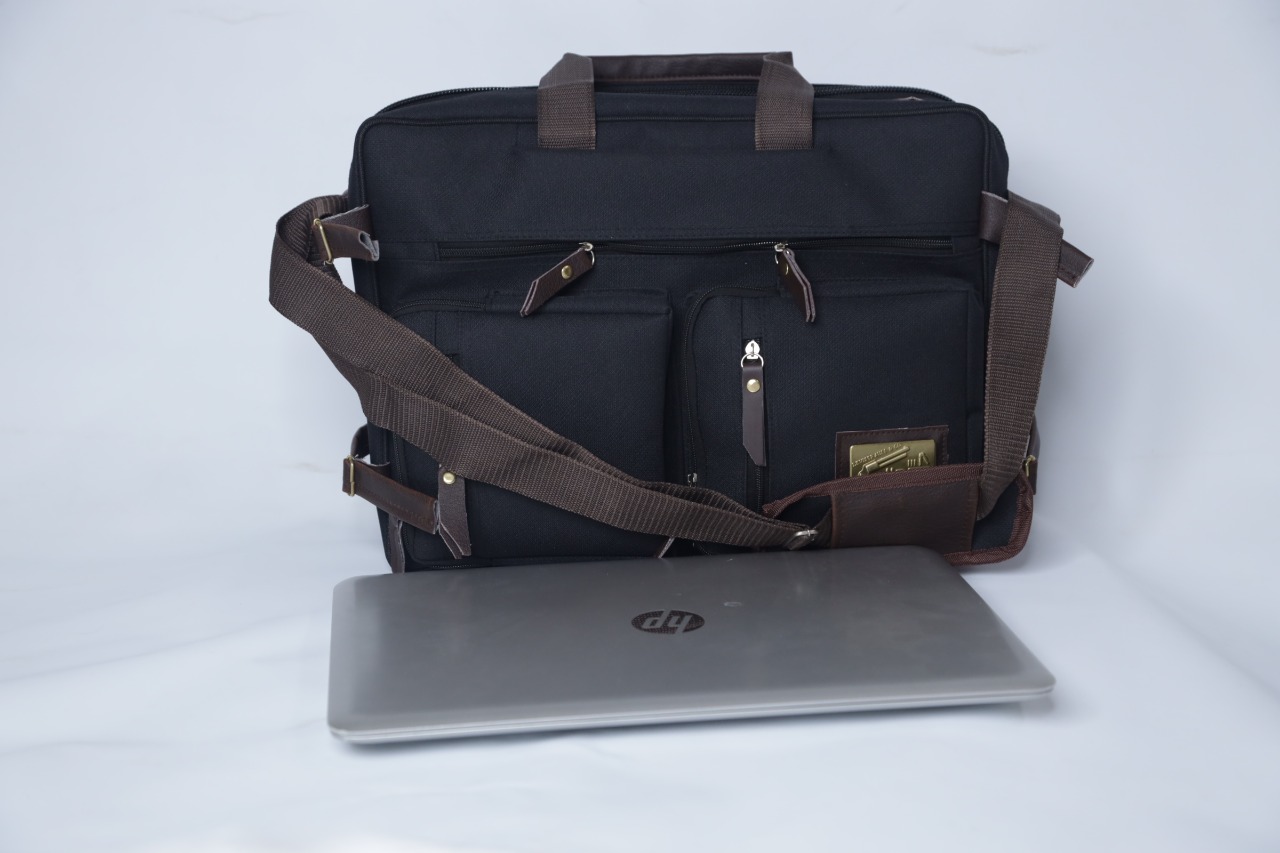 18 Inch Laptop Bag Briefcase Case fits up to 18.4 Inches Notebook Computer Waterproof Shockproof for Men
