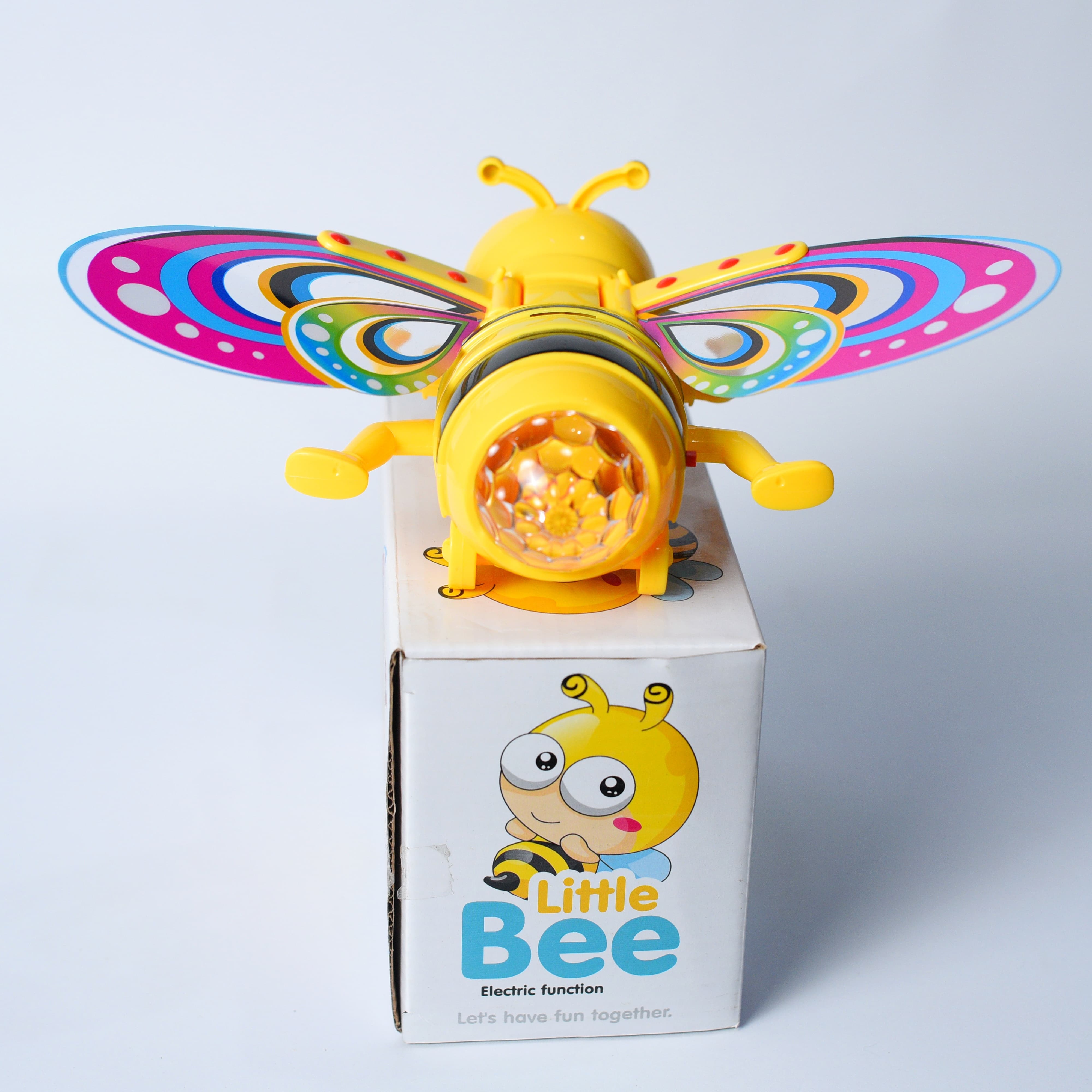 Little Honey Bee Adventure Toy Glowing Harmonious Cell Operated