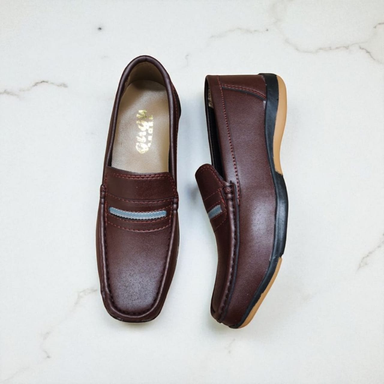 Men’s Comfortable Slip-On Casual Shoes – Soft Fabric & Lightweight Sole
