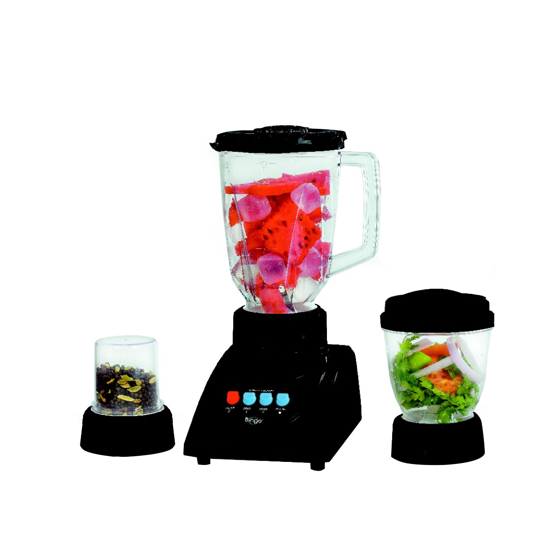 Juicer Blender With Grinder Bingo Deluxe 3 In 1 Bx-495 Ex 2 Speed Control Electric Blender With Grinder