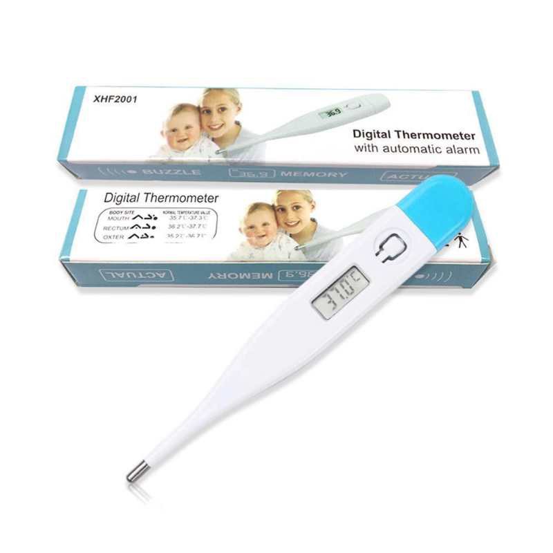 Digital Thermometers Clinical for Fever Medical Thermometer, Highly Accurate and Fast, Easy to Use, Fast Reading. Detect Fever Quickly - Oral Armpit and Rectal Thermometer for Babies Children and Adults