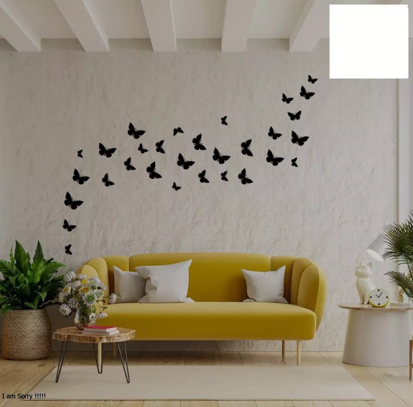 Pack of 30 Wooden Butterflies 3D Butterfly Wooden Wall Decoration Items for Home, Bedrooms