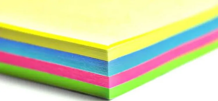 Multi-Colour Sticky Note Pad 3 x 3, 3 Assorted Colours