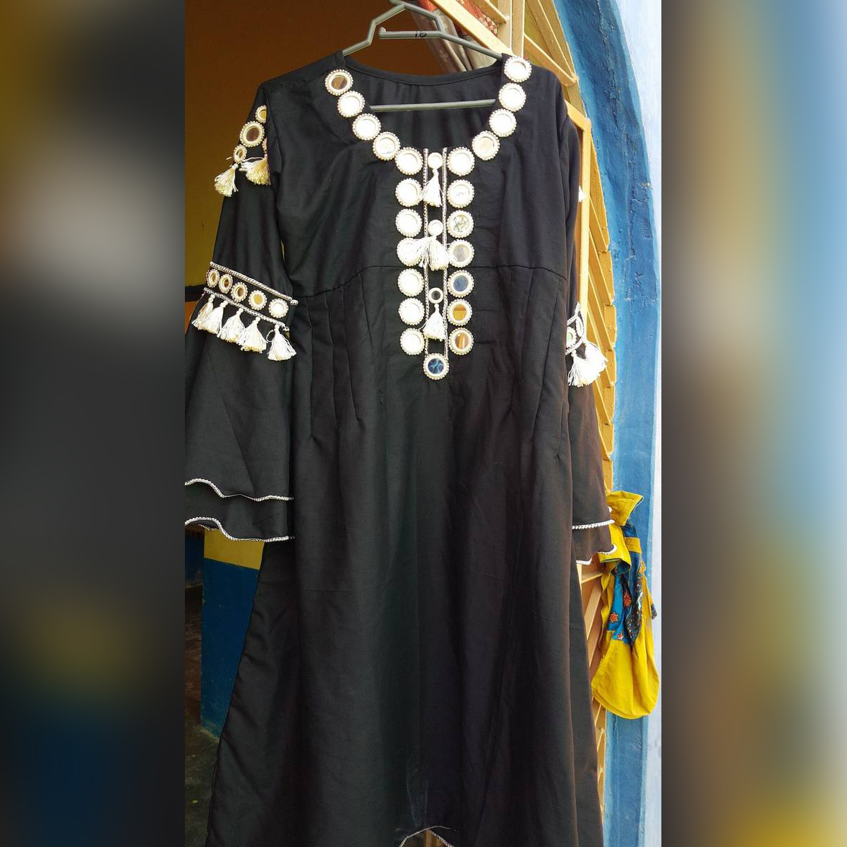 pakistani mirror work dresses