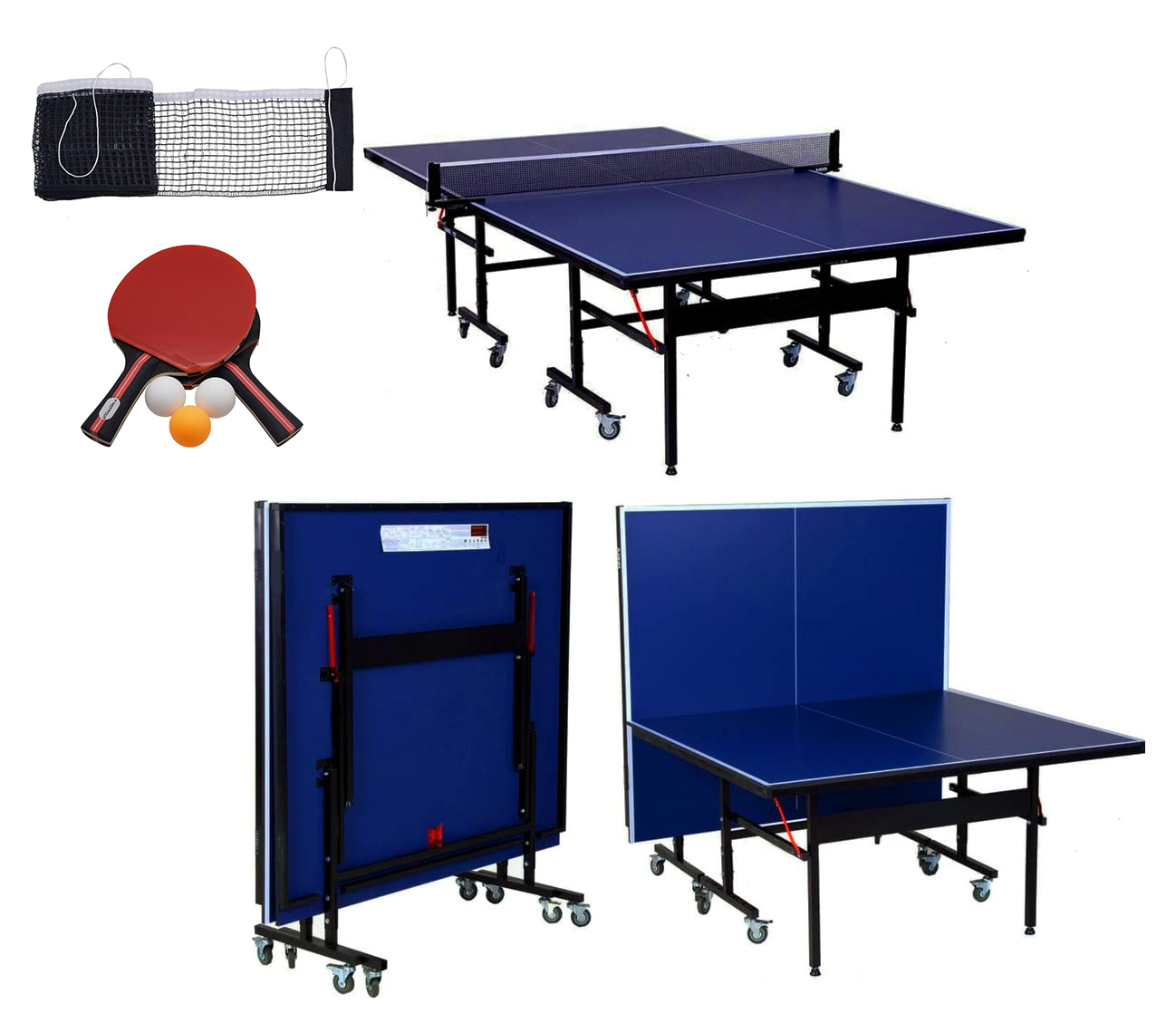 Cheaper Indoor Home Foldable Table Tennis Table Removeable