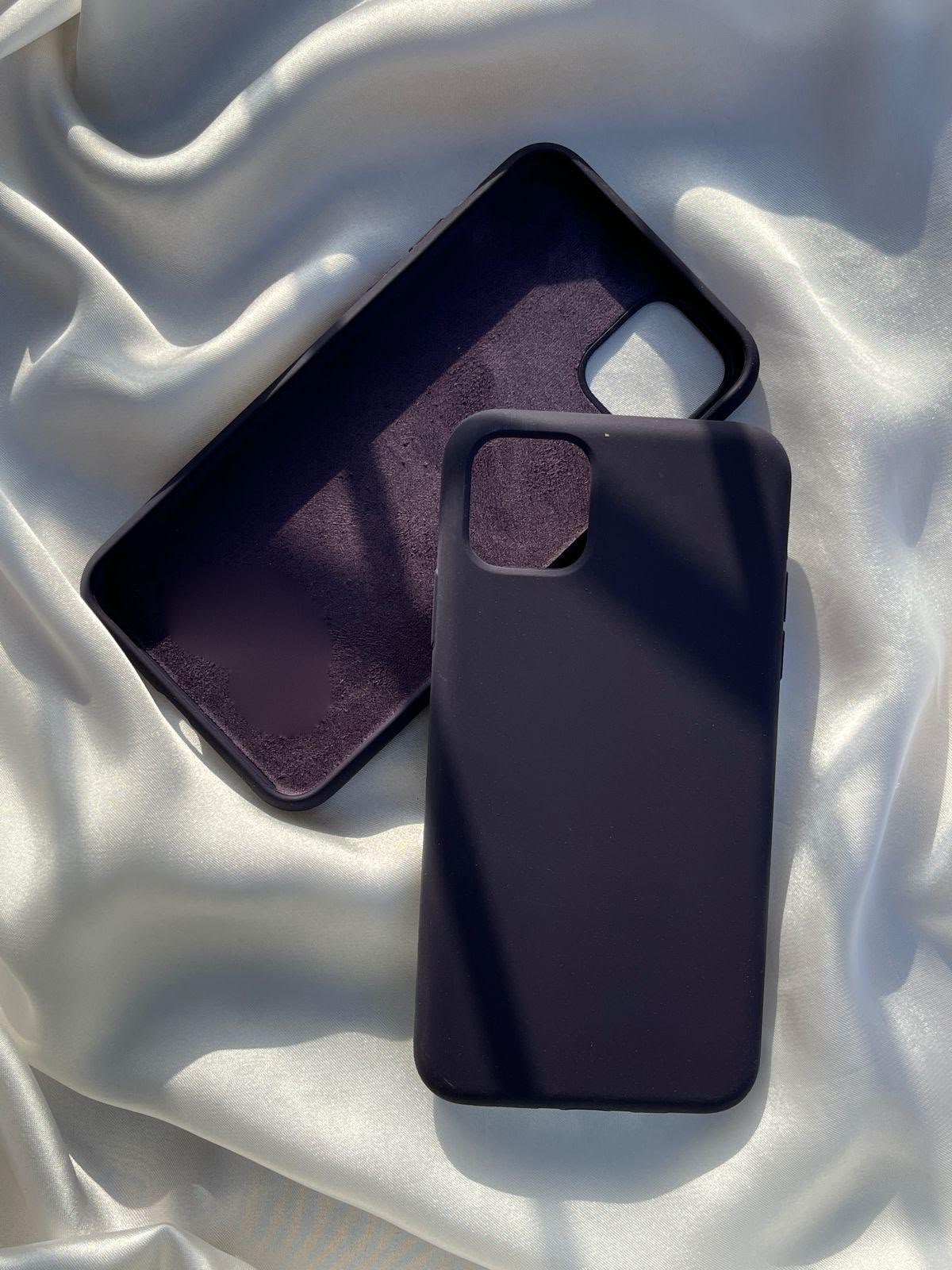 Silicone Case Compatible With 15 Plus /14 Plus /15 /14 /13 /12/12 Pro - Back Cover With Camera Protection Durable Case