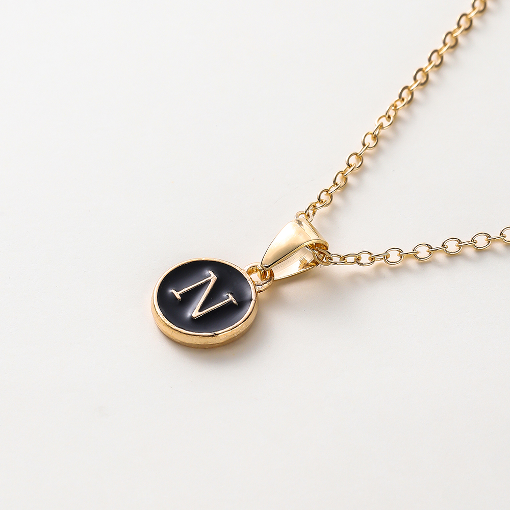 A to Z Alphabet Necklace,Locket,Pendants Gift for Boys Girls/Women Premium Design Name Necklace Ladies Jewelry Gift