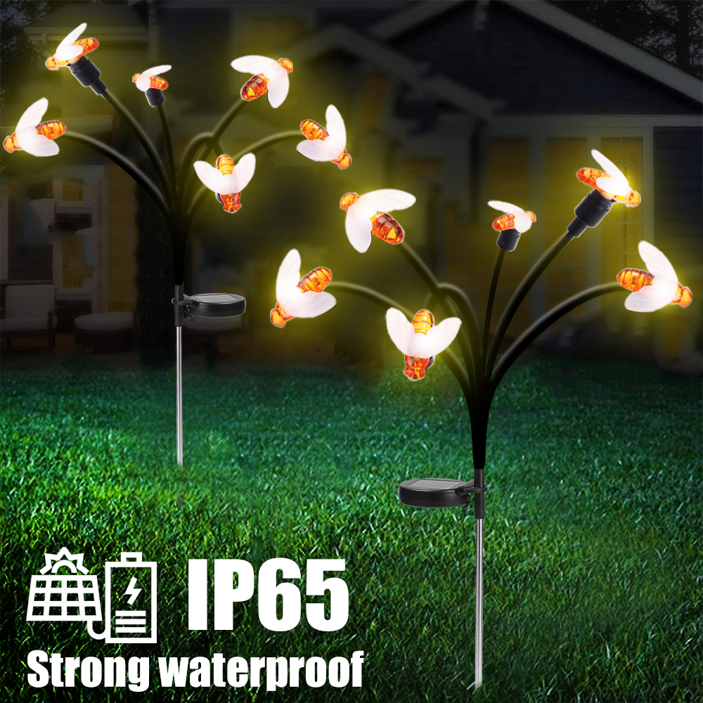 Solar Jellyfish Lights Outdoor Lawn Decorative Light Color