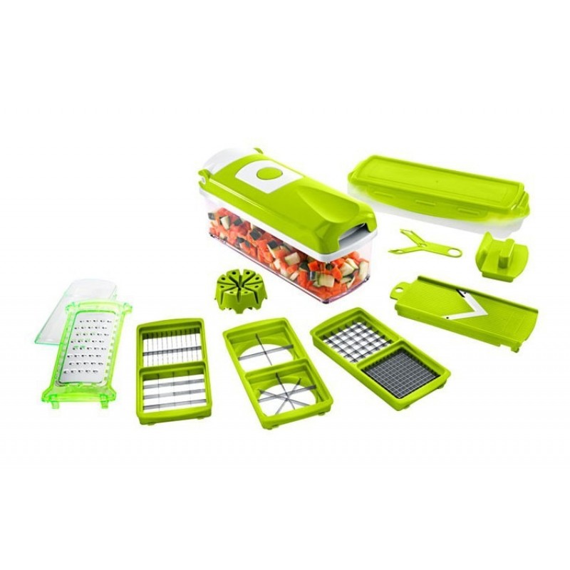 12pcs Set Nicer Dicer Plus MultiFunction Kitchen Tool Vegetables