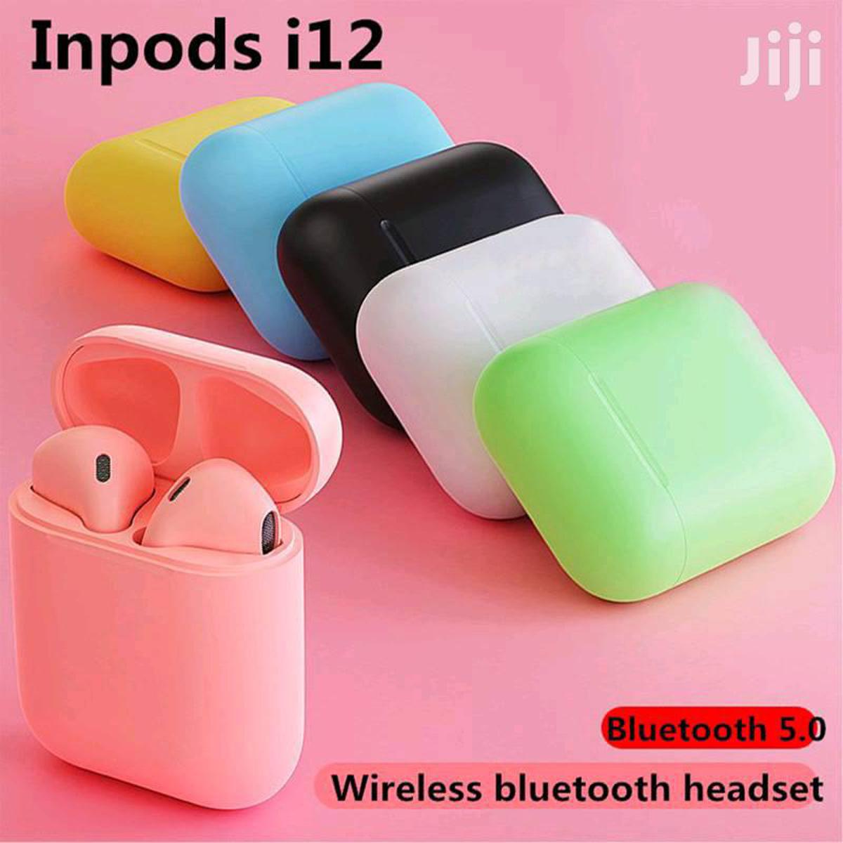 Wireless Bluetooth Headphones Inpods 12 Macaron I12 Tws