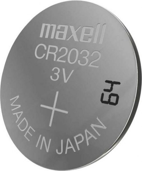Maxelll CR2032 Lithium Battery 3V (Coin Cell) for Computer Motherboard and Camera and watches Retail Card Packing Made in Japan 100% Original Product