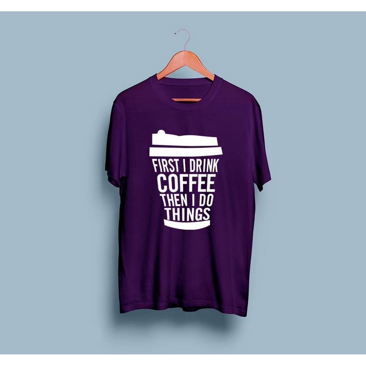 fashionable half sleeve printed t-shirt 