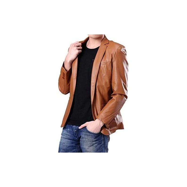 Mens leather jackets for mens, men's genuine leather jacket-fashionable leather jacket