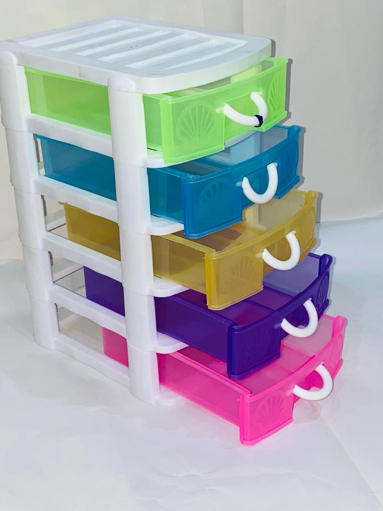 (3 Steps , 4 Steps ,5 Steps) Multipurpose Colorful Drawers /