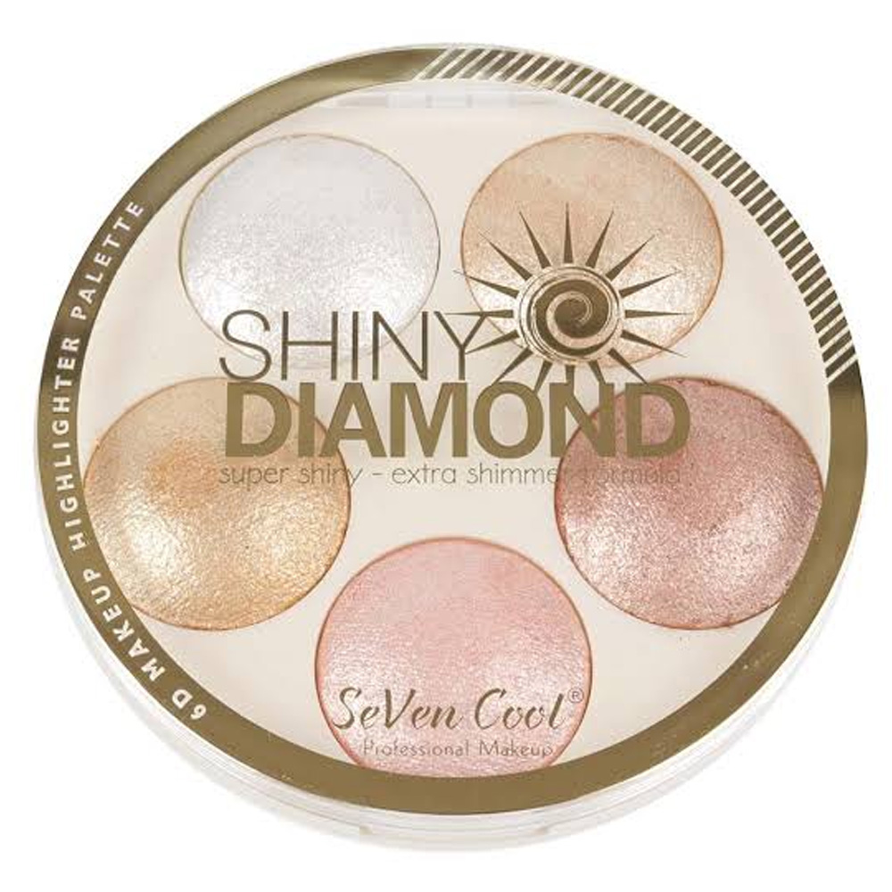 highlighter,Seven Cool Highlighter Professional Shiny Makeup