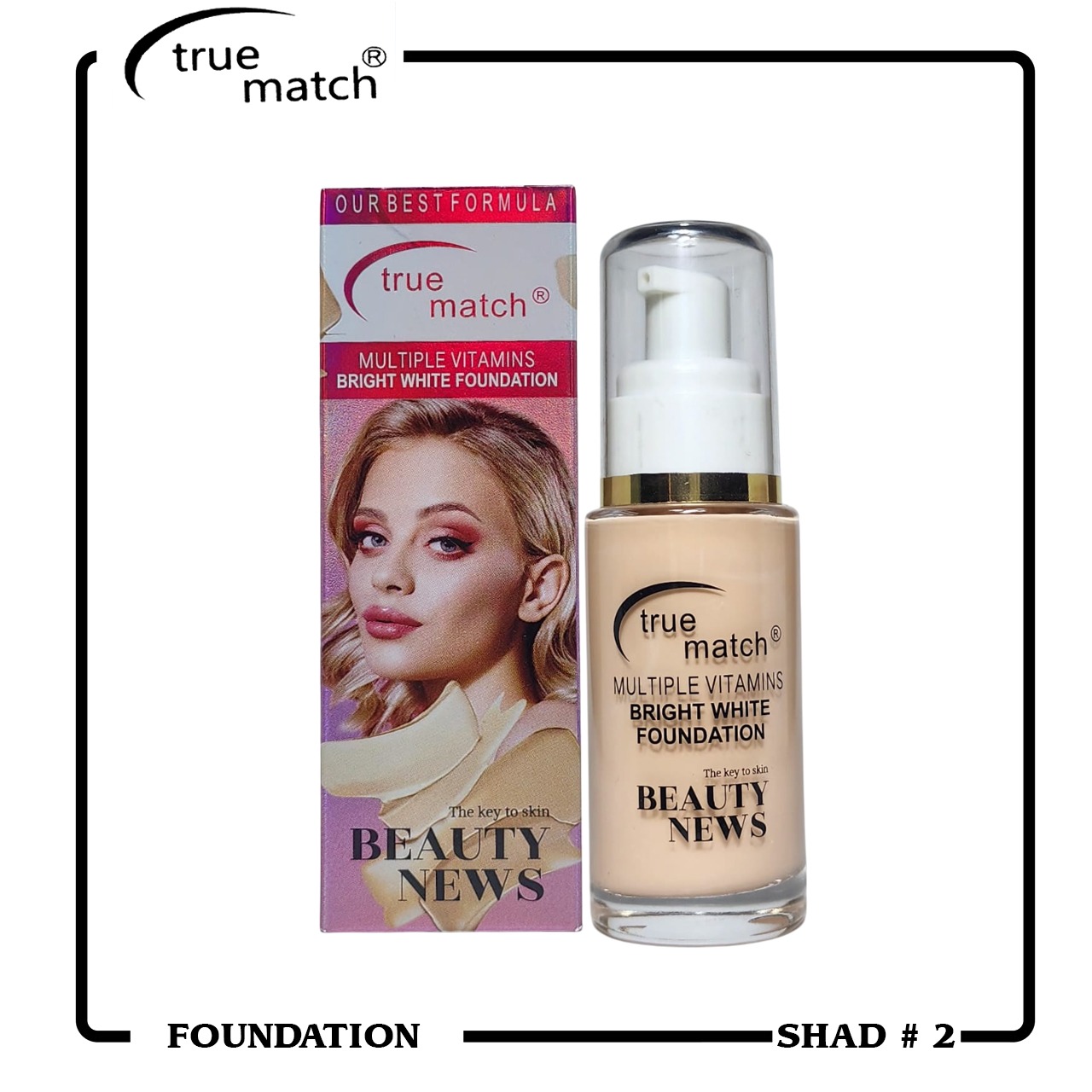 multiple vitamins bright white foundation for women and girls price in Pakistan