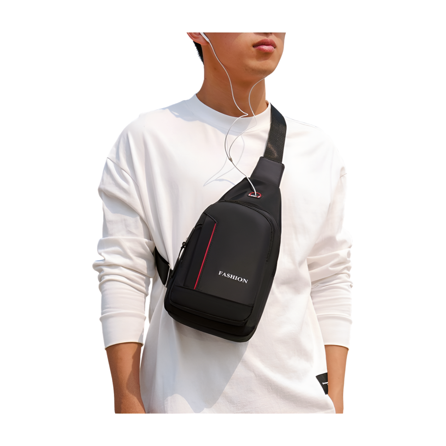 Fashion Man Small Chest Bag Phone Pocket Cross Body Shoulder Fanny Pack Male Handbag Outdoor Neck Side Crossbody Gym Bags