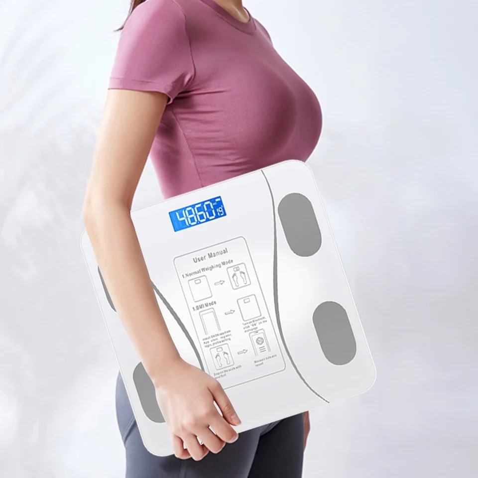 Electronic Weighing Scales LED Digital Display Weight Floor Smart scale Balance Body Household Bathrooms scale scalage 180KG Analog Digital Weight Machine  for Body Machine Digital Weight Machine Body weight Machine