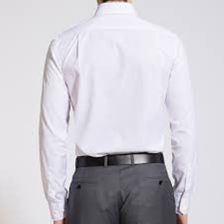 White Formal Full Selves Shirt For Men / PACK OF TWO /Imported Fabric / Cotton Fabric