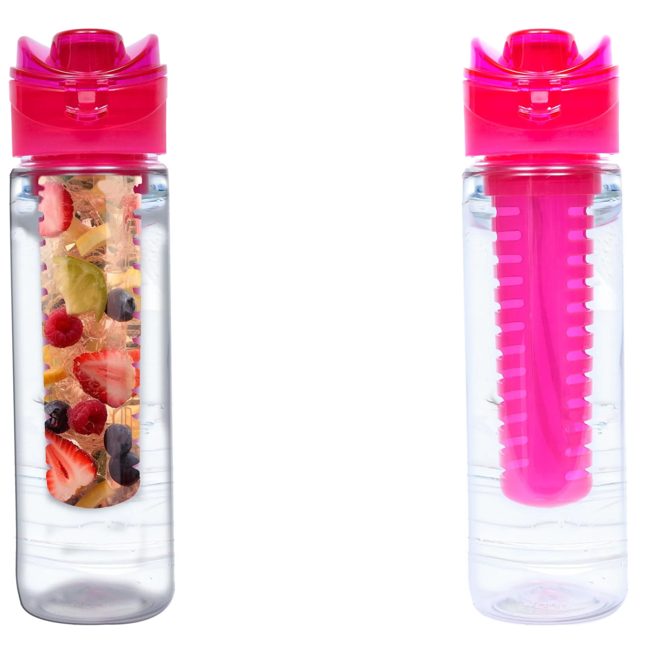 800 ML BPA-Free Sports Detox Water Bottle with Detachable Fruit Infuser - Perfect for Camping, Hiking & Outdoor Activities