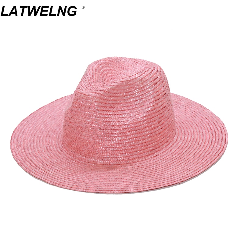 Fashion Women Natural Straw Sun Hat 