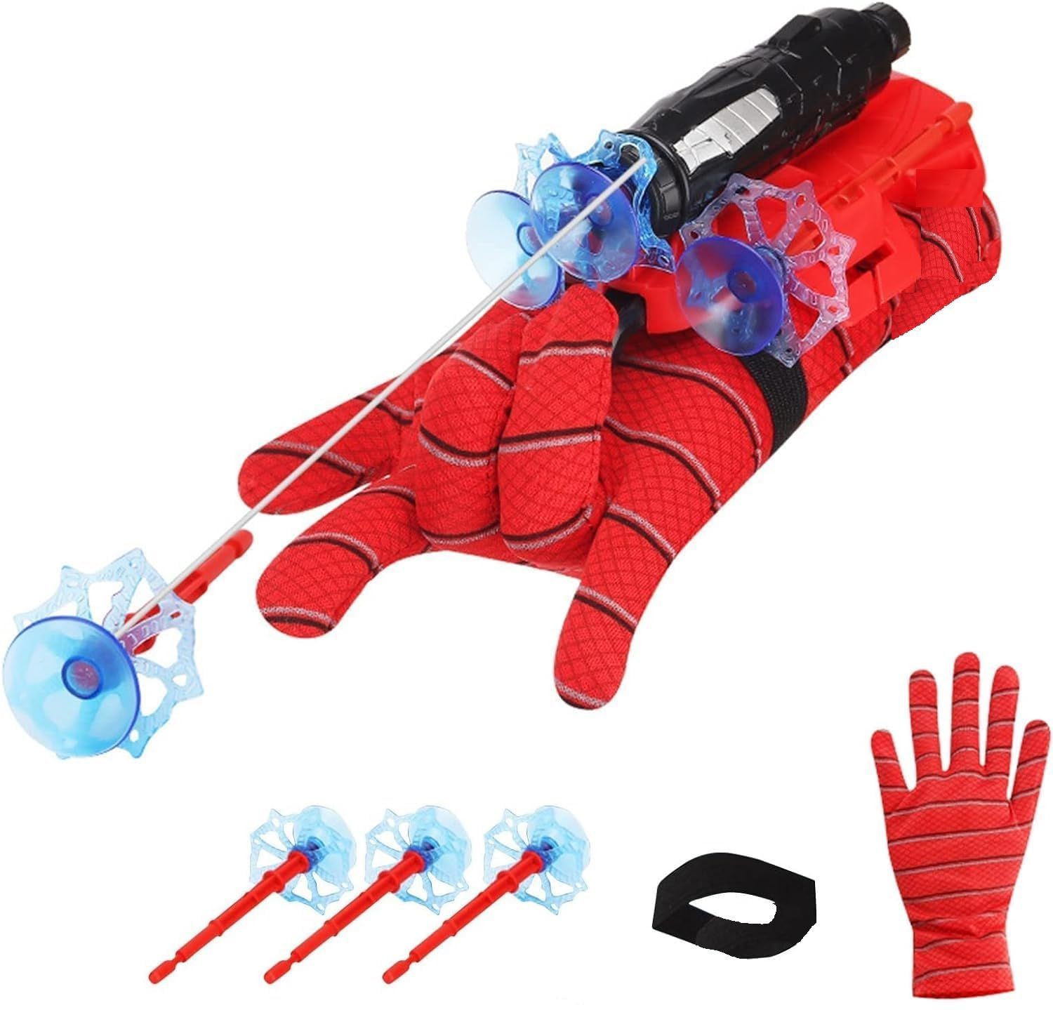 web blaster suction toy for kids with web and darts
