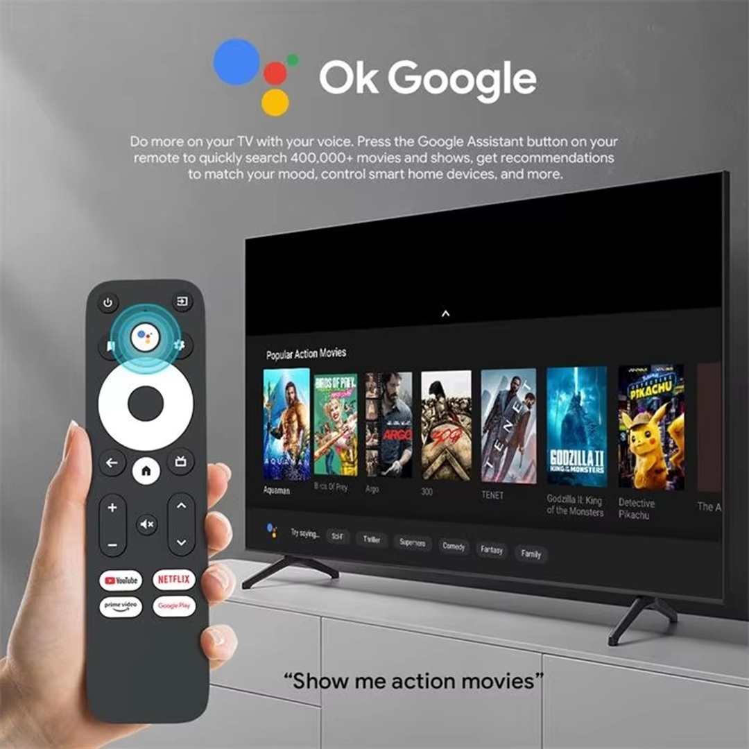 X96Q Pro - 8GB 128GB - Smart Android Tv Box with Simple Remote and TX20 PRO with Voice Remote,  Including Free Movies, Web-series Apps Installed  - Android TV Box By Al-Buraq Tech Zone