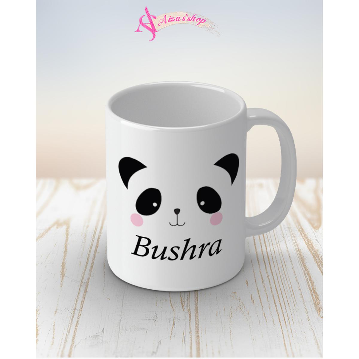 Bushra name panda mug: Buy Online at Best Prices in Pakistan ...