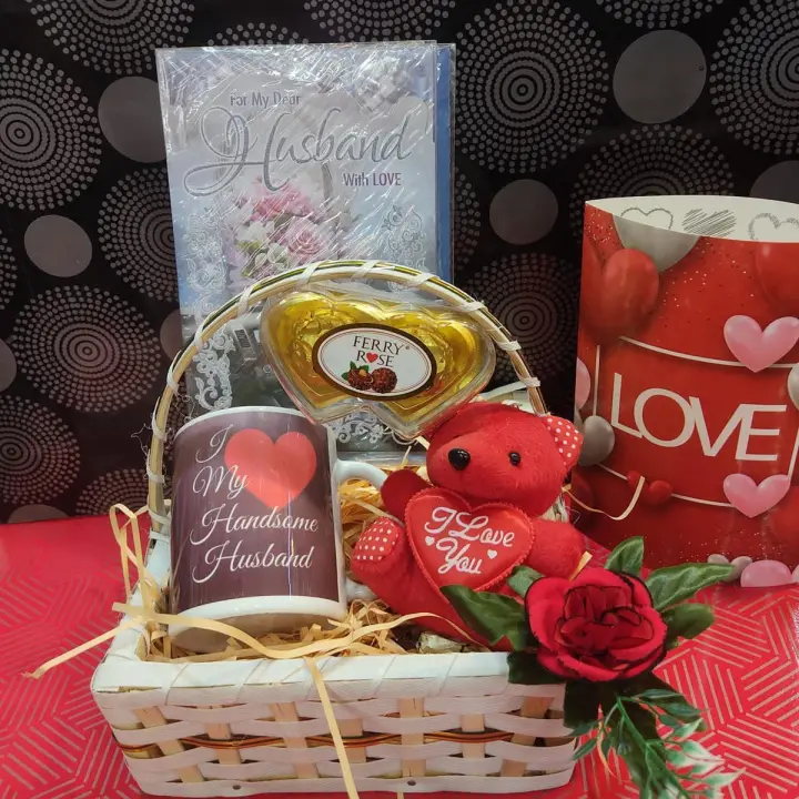 Gift for husband / birthday / anniversary - gift basket for husband on  birthday / anniversary - i love my husband gift basket: Buy Online at Best  Prices in Pakistan | Daraz.pk